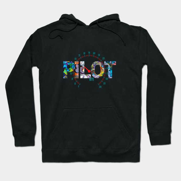 Pilot Zone Hoodie by AngelFeatherDsg